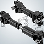 ShaftSwap Interaxle Driveshafts