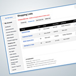 Manage & Share Shopping Lists with Team Members
