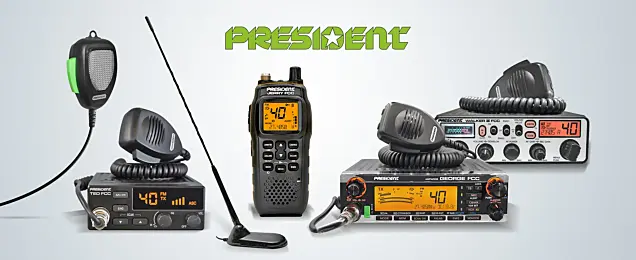 Automann adds President Electronics CB Radios & Accessories