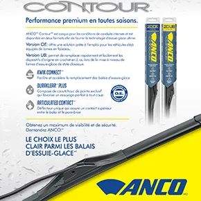 Anco | Contour Sell Sheet (French)