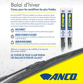 Anco | Winter Blades Sell Sheet (French)
