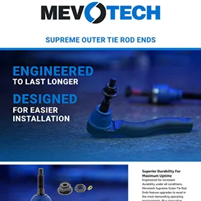 MevoTech | Supreme Outer Tie Rod Ends Bulletin