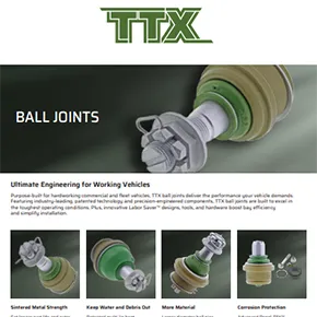 MevoTech | TTX Ball Joints Brochure