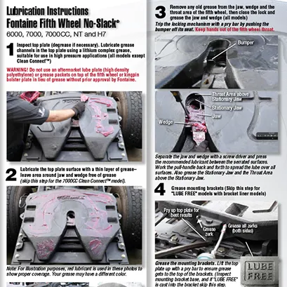 Fontaine | Maintenance Bulletin (6000, 7000, 7000CC, NT and H7)