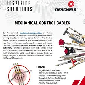 Orscheln | Mechanical Control Cables