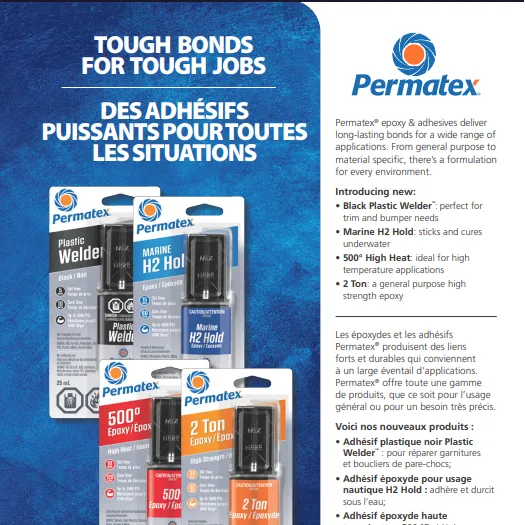 Permatex | Epoxies (English/French)