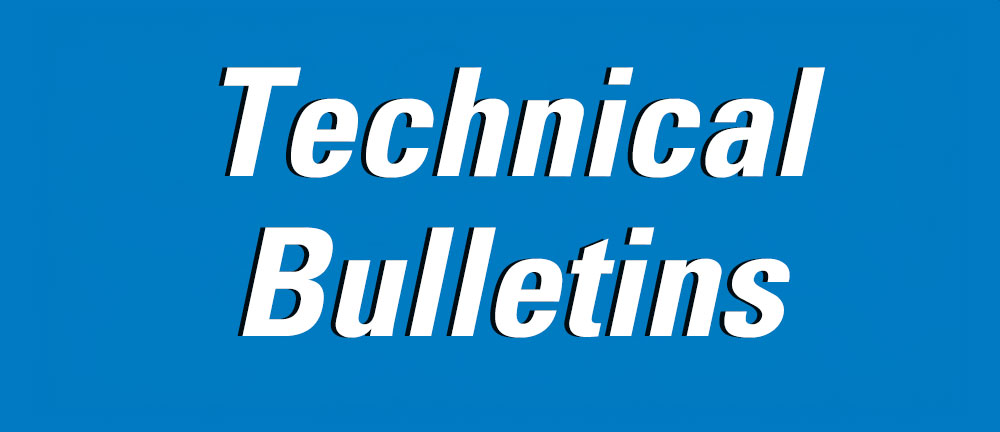 Technical Bulletins