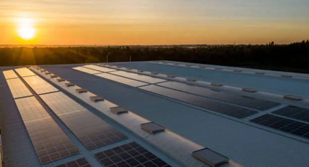 Automann Distribution Center - Solar Panels