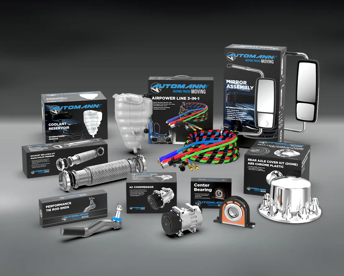 An assortment of Automann products